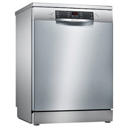 Bosch SMS46MI00G Freestanding Dishwasher, Stainless Steel
